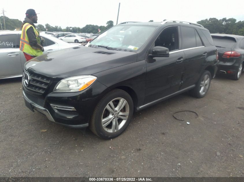 2014 MERCEDES-BENZ M-CLASS ML 350 4JGDA5HB6EA292798