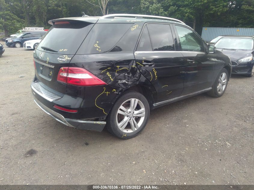 2014 MERCEDES-BENZ M-CLASS ML 350 4JGDA5HB6EA292798