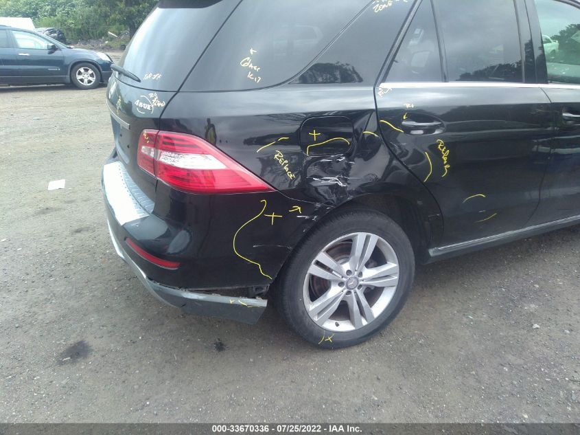 2014 MERCEDES-BENZ M-CLASS ML 350 4JGDA5HB6EA292798
