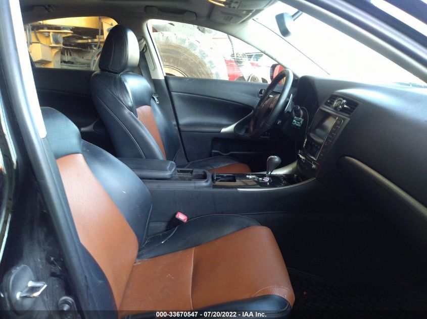 2013 LEXUS IS 250 JTHCF5C29D5062154
