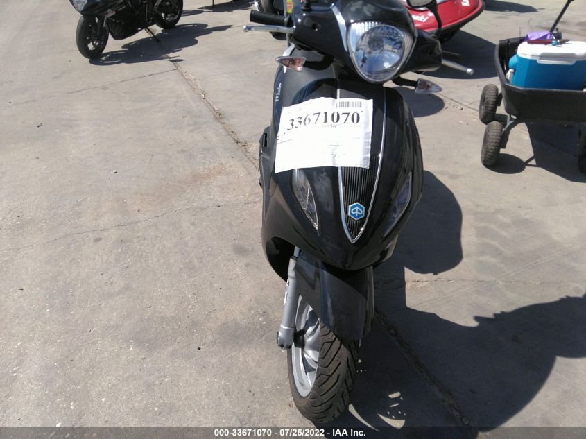 2015 PIAGGIO FLY 50 ZAPC526B0F7001781