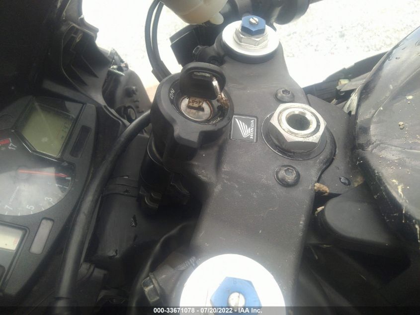 2008 HONDA CBR600 RR JH2PC40048M102121