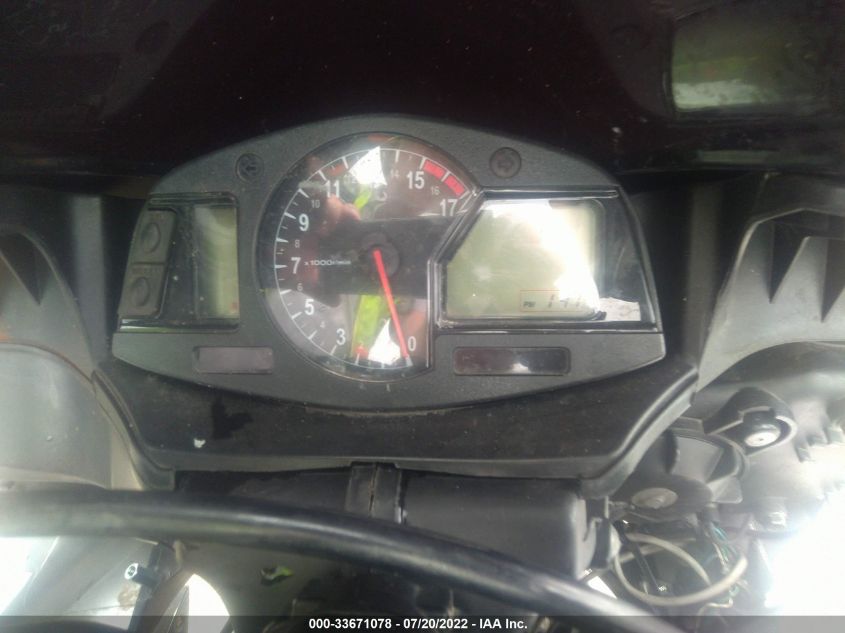 2008 HONDA CBR600 RR JH2PC40048M102121