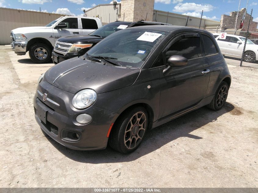 2015 FIAT 500 SPORT 3C3CFFBR7FT598520