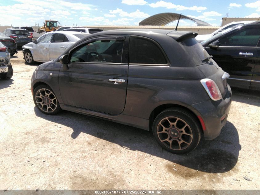 2015 FIAT 500 SPORT 3C3CFFBR7FT598520