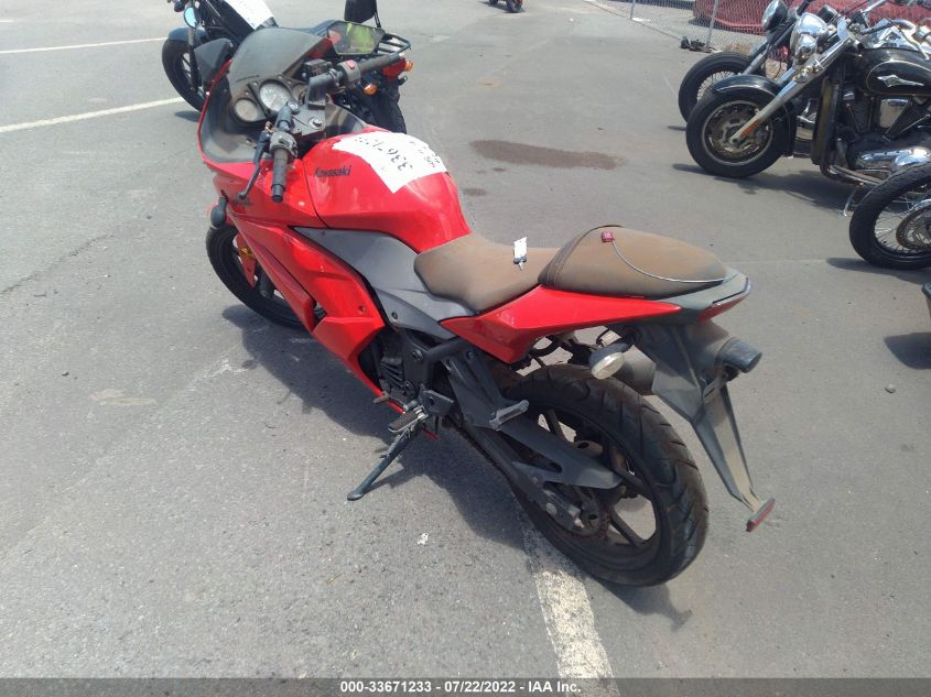 2009 KAWASAKI EX250 J JKAEXMJ189DA25988