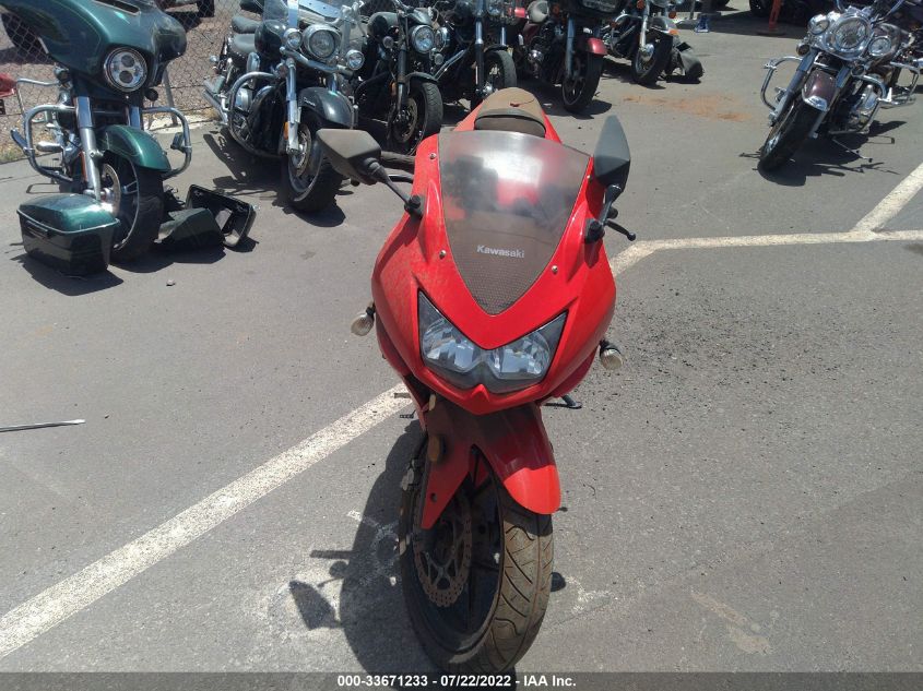 2009 KAWASAKI EX250 J JKAEXMJ189DA25988