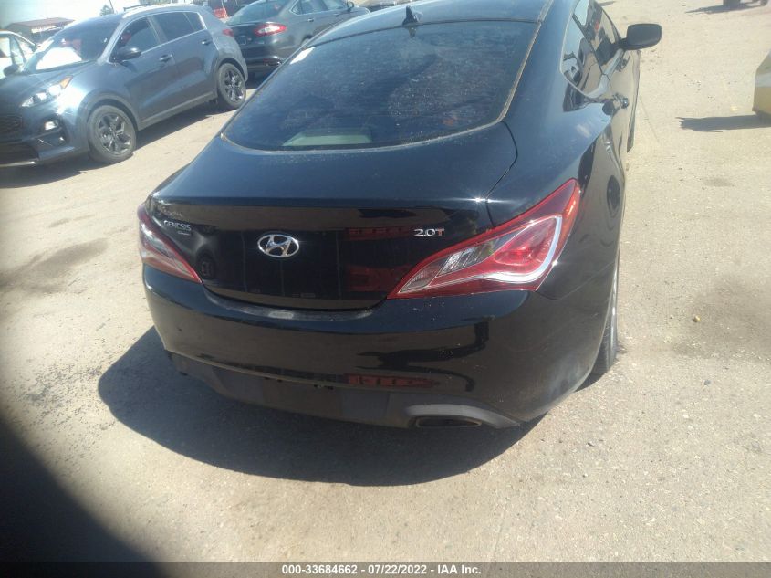 2013 HYUNDAI GENESIS COUPE 2.0T KMHHT6KDXDU088059