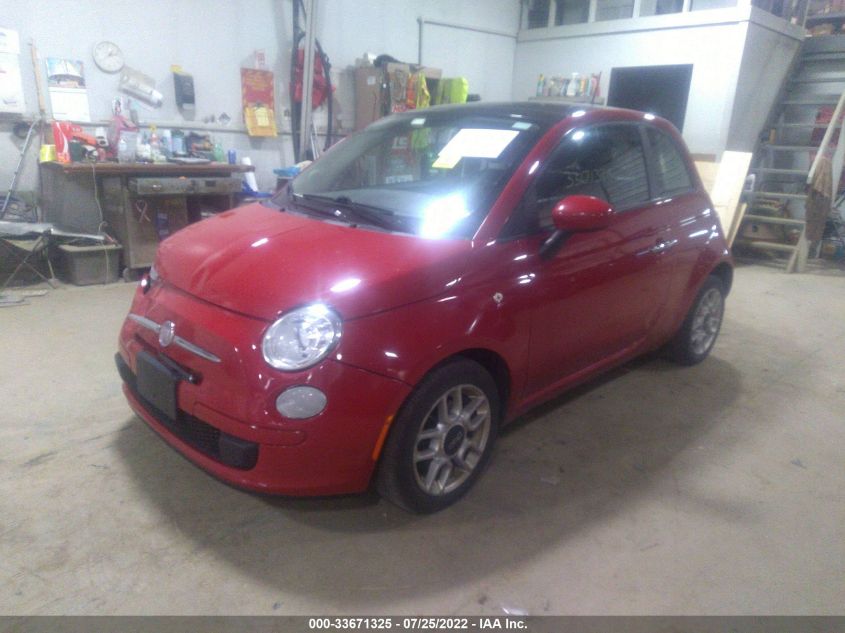 2013 FIAT 500 POP 3C3CFFAR7DT514372