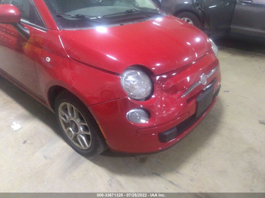 2013 FIAT 500 POP 3C3CFFAR7DT514372