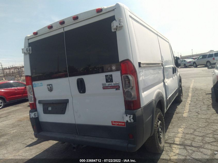 2017 RAM PROMASTER CARGO VAN 3C6TRVAG7HE547966