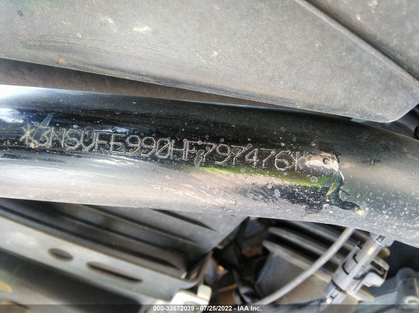 VIN 3NSVFE990HF797476 2017 POLARIS RZR XP 4 1000 EPS