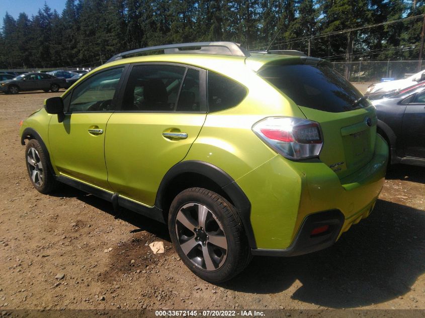 2014 SUBARU XV CROSSTREK HYBRID 2.0I HYBRID TOURING JF2GPBKC1EH237006