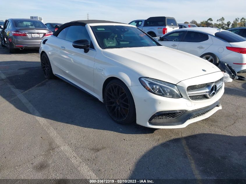 WDDWK8HB5JF651654 MERCEDES-BENZ C-CLASS AMG C 63 S 2018