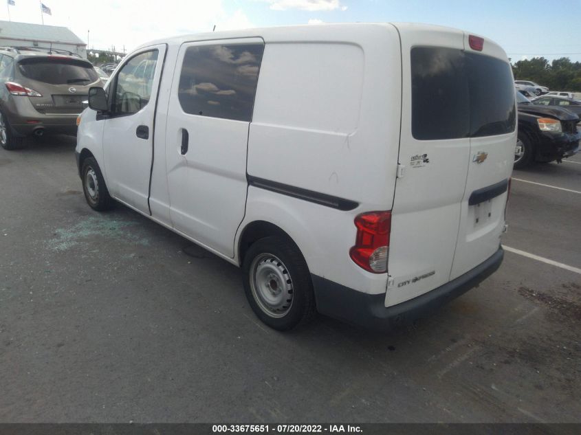 2017 CHEVROLET CITY EXPRESS CARGO VAN LT 3N63M0ZN0HK715121
