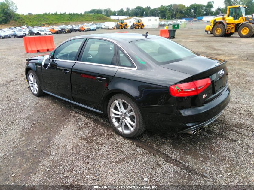 2015 AUDI S4 PREMIUM PLUS WAUDGAFL2FA124551