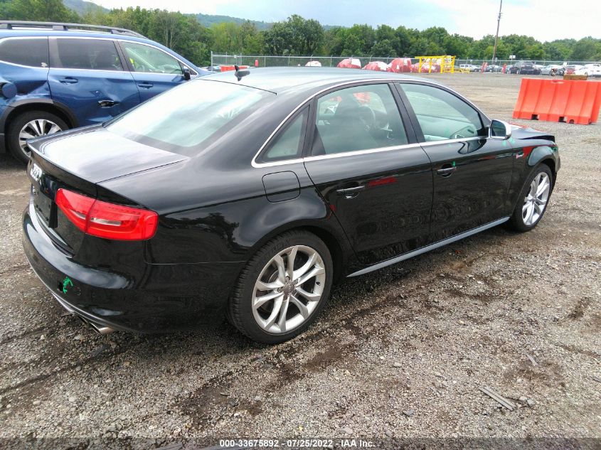 2015 AUDI S4 PREMIUM PLUS WAUDGAFL2FA124551