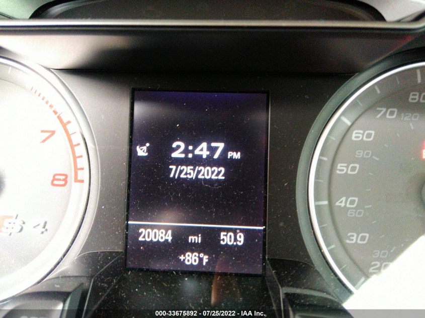 2015 AUDI S4 PREMIUM PLUS WAUDGAFL2FA124551