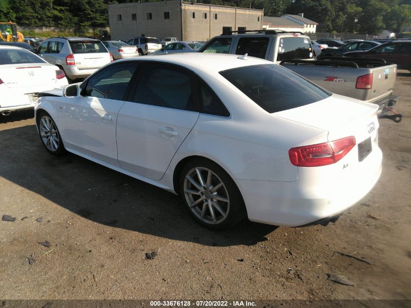 2015 AUDI A4 PREMIUM PLUS WAUFFAFL0FN018247