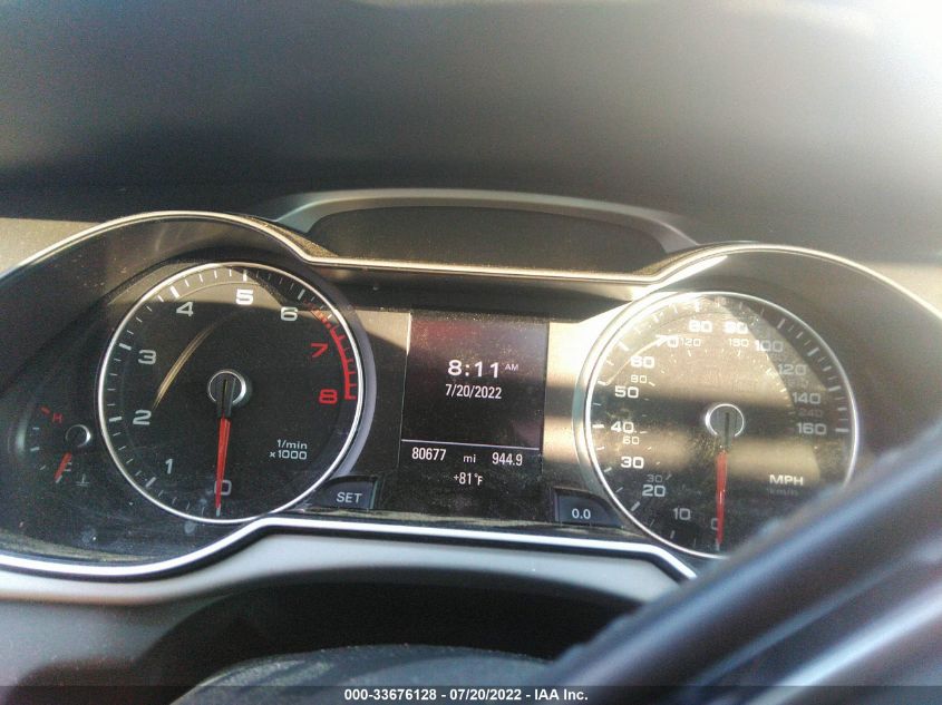 2015 AUDI A4 PREMIUM PLUS WAUFFAFL0FN018247