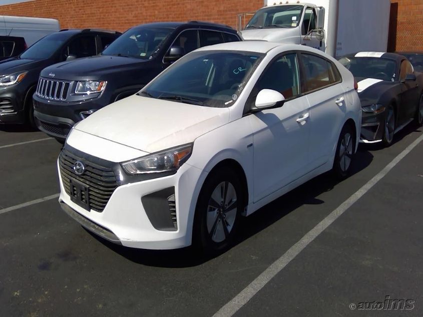 2019 HYUNDAI IONIQ BLUE KMHC65LCXKU171215