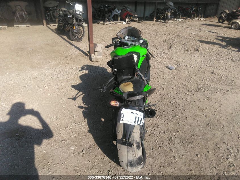 2011 KAWASAKI ZX600 R JKAZX4R18BA027816