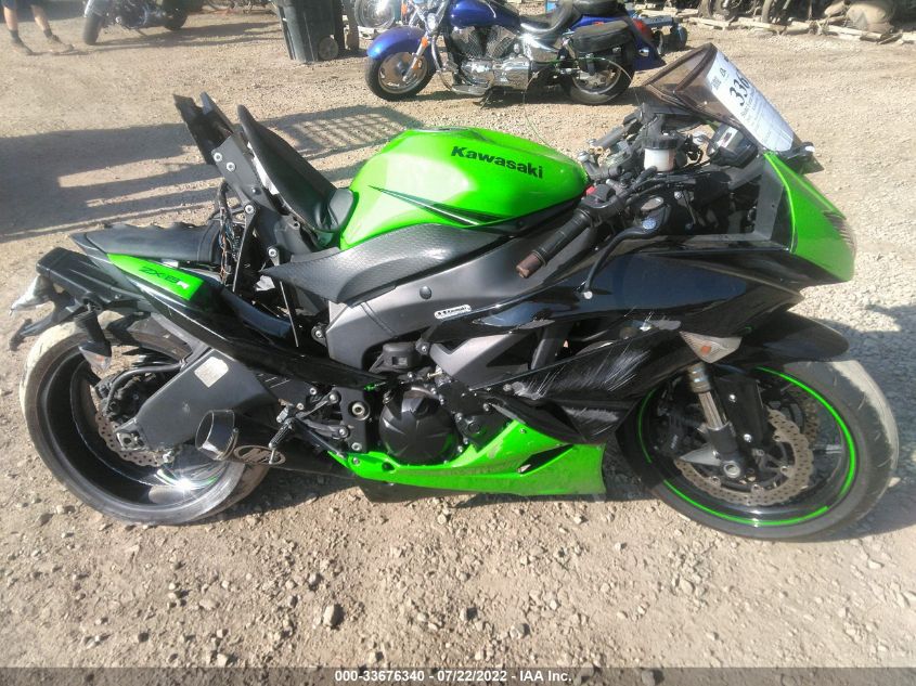 2011 KAWASAKI ZX600 R JKAZX4R18BA027816