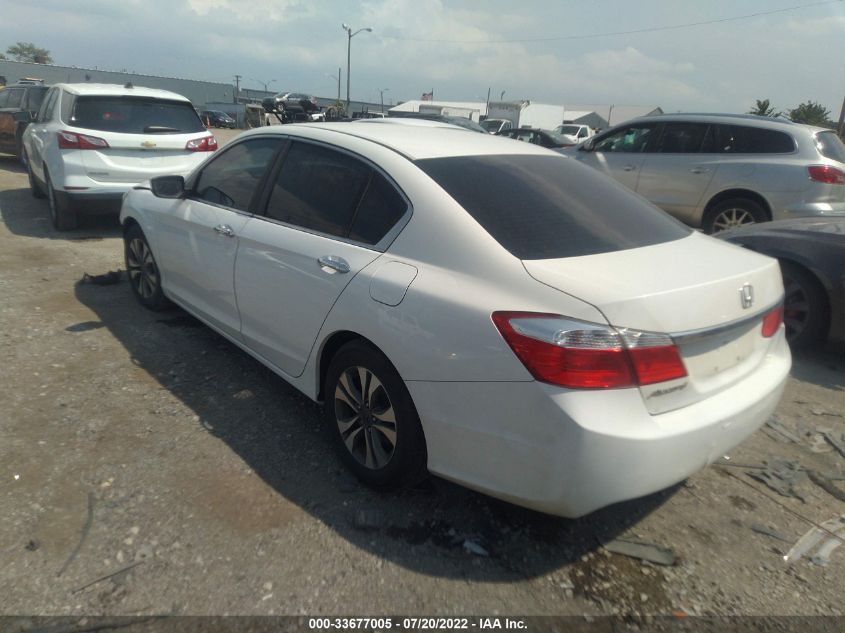 2013 HONDA ACCORD SDN LX 1HGCR2F37DA054817