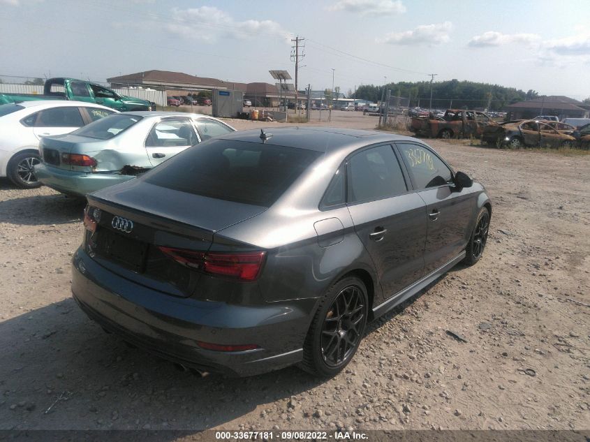 2018 AUDI S3 PREMIUM PLUS WAUB1GFF6J1033345