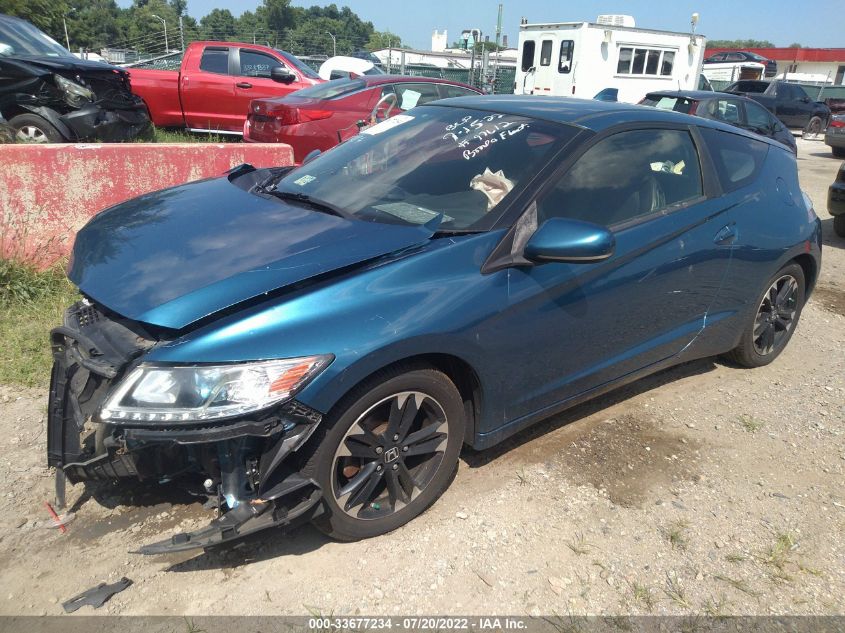 2014 HONDA CR-Z EX JHMZF1D67ES002753