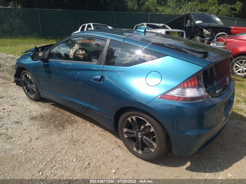 2014 HONDA CR-Z EX JHMZF1D67ES002753