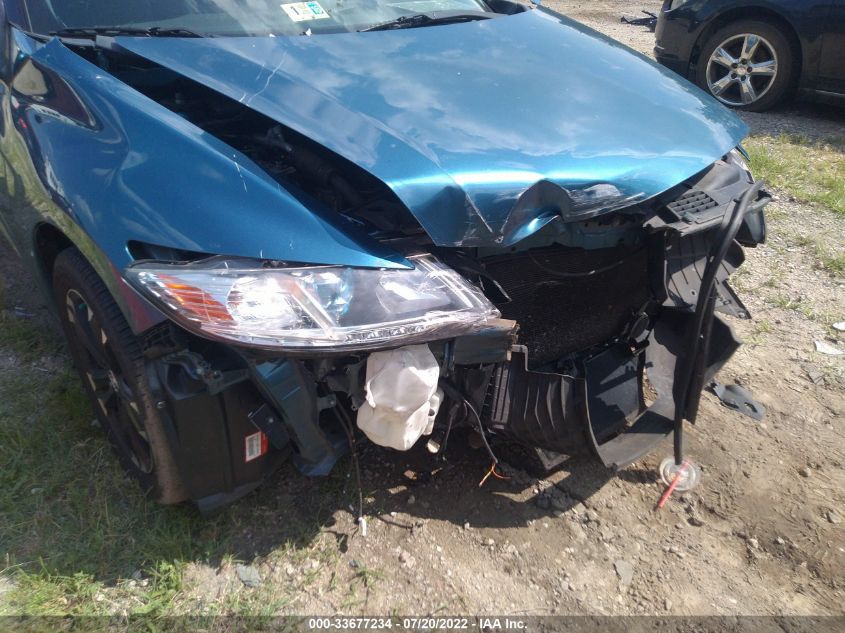 2014 HONDA CR-Z EX JHMZF1D67ES002753