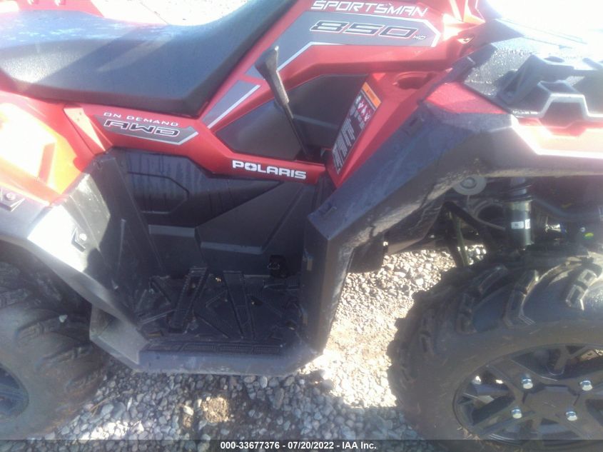 2022 POLARIS SPORTSMAN 850 PREMIUM 4XASXE859NB200458