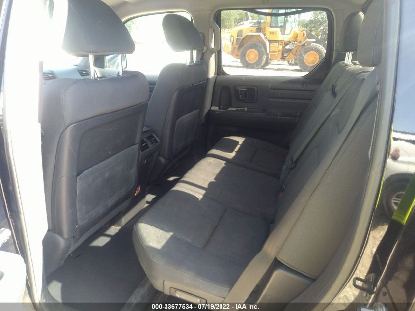 2013 HONDA RIDGELINE SPORT 5FPYK1F73DB015730