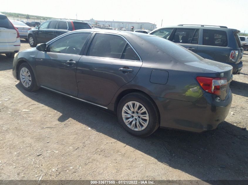 2014 TOYOTA CAMRY HYBRID LE/XLE/SE LIMITED EDITION 4T1BD1FK7EU106534