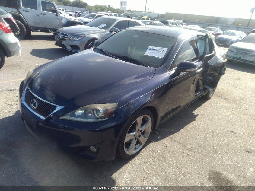 2013 LEXUS IS 250 250 JTHBF5C21D5187628