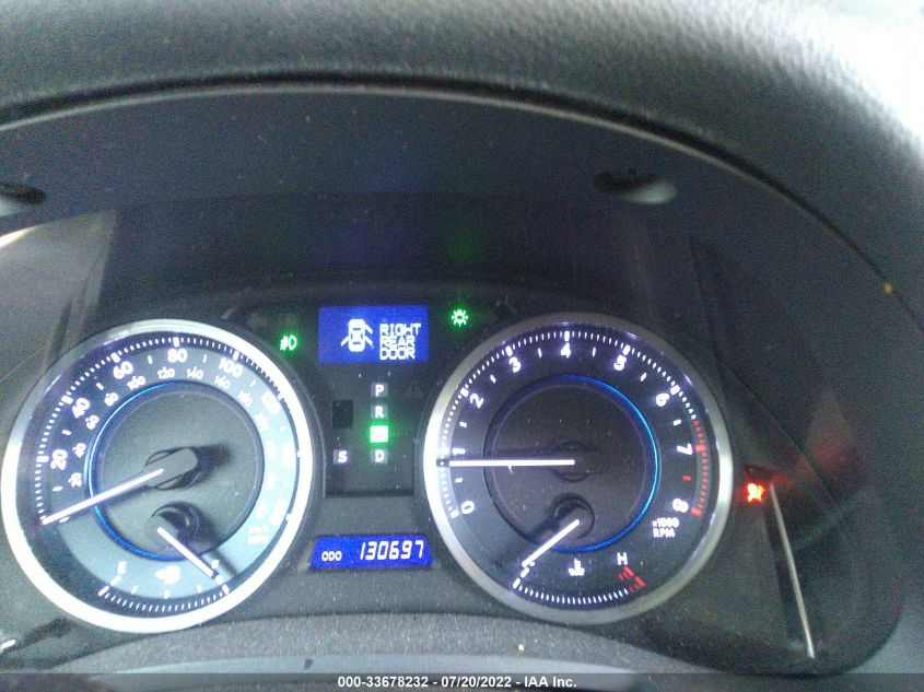2013 LEXUS IS 250 250 JTHBF5C21D5187628