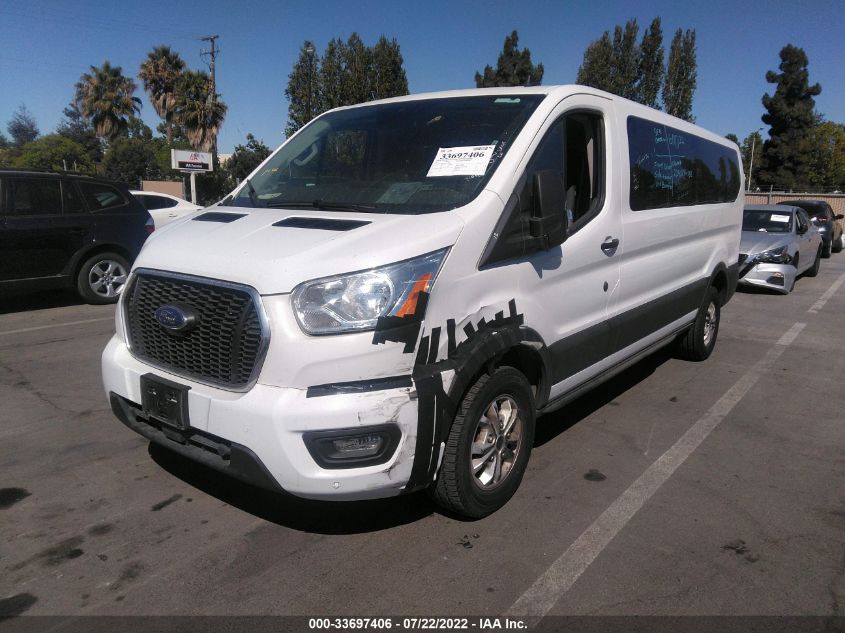 2021 FORD TRANSIT PASSENGER WAGON XL/XLT 1FBAX2Y81MKA15028