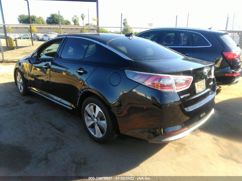2014 KIA OPTIMA HYBRID HYBRID KNAGN4AD0E5068170