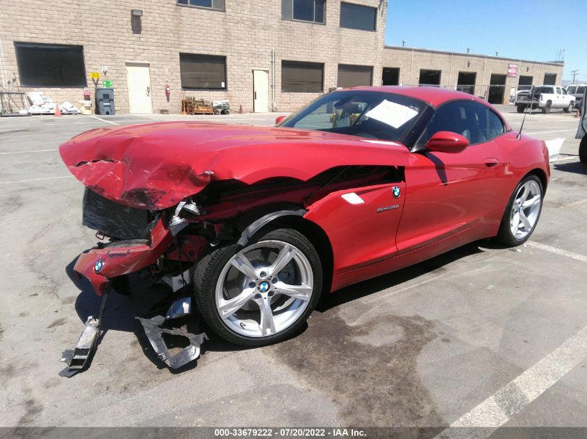 2013 BMW Z4 SDRIVE28I WBALL5C54DJ104612
