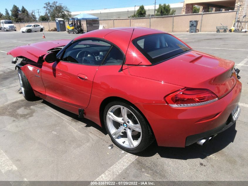 2013 BMW Z4 SDRIVE28I WBALL5C54DJ104612