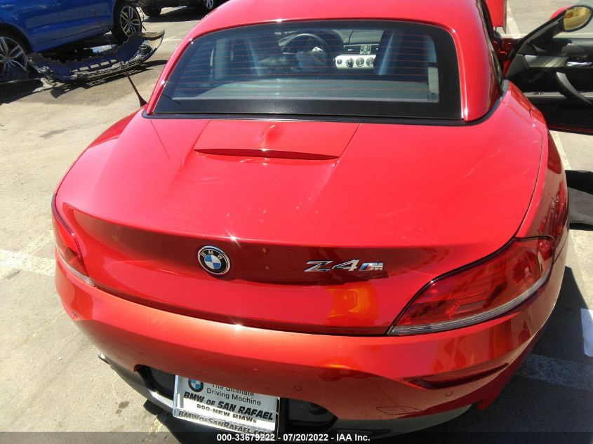 2013 BMW Z4 SDRIVE28I WBALL5C54DJ104612
