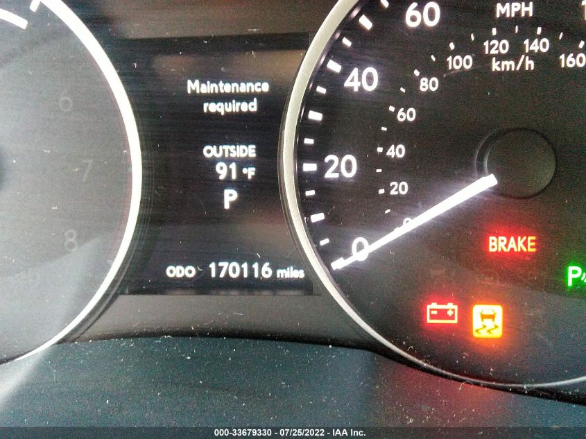 2013 LEXUS ES 300H HYBRID JTHBW1GG0D2030978