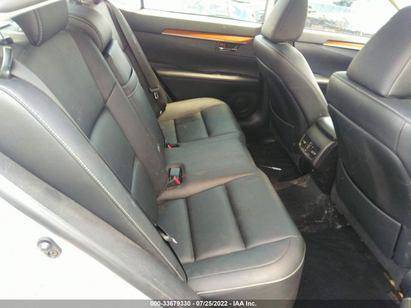 2013 LEXUS ES 300H HYBRID JTHBW1GG0D2030978