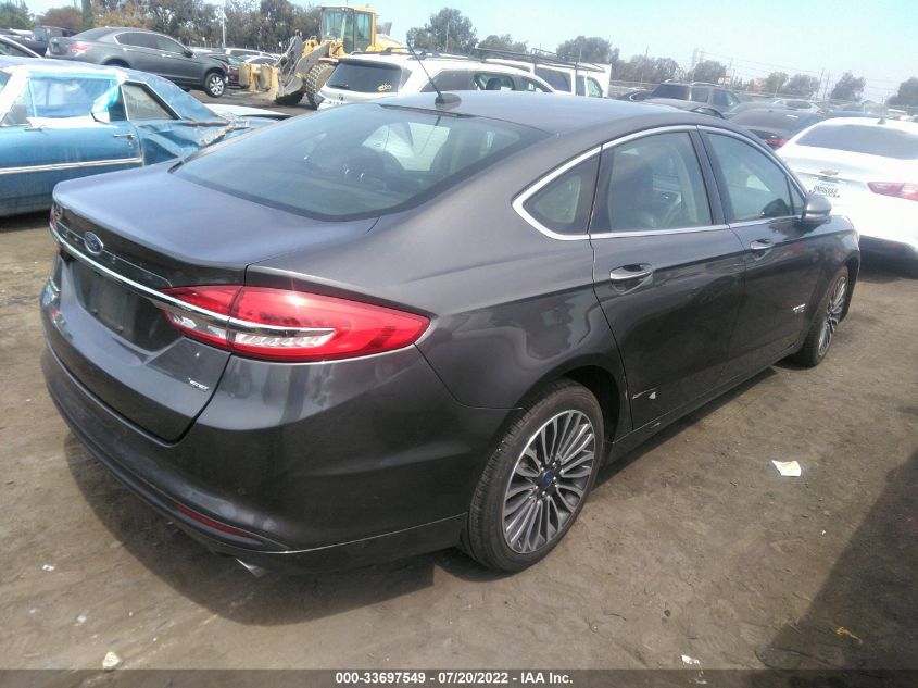 2017 FORD FUSION ENERGI SE 3FA6P0PU4HR283275