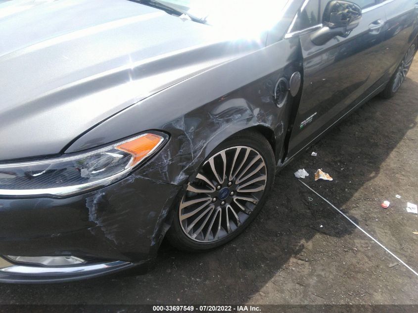 2017 FORD FUSION ENERGI SE 3FA6P0PU4HR283275