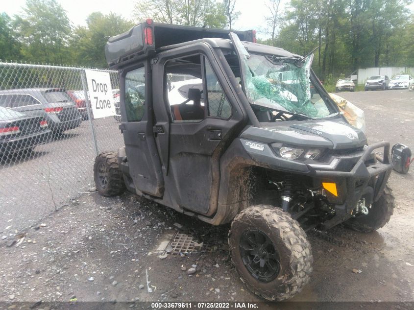 2022 CAN-AM DEFENDER MAX LIMITED CAB HD10 3JBUUAX43NK000811