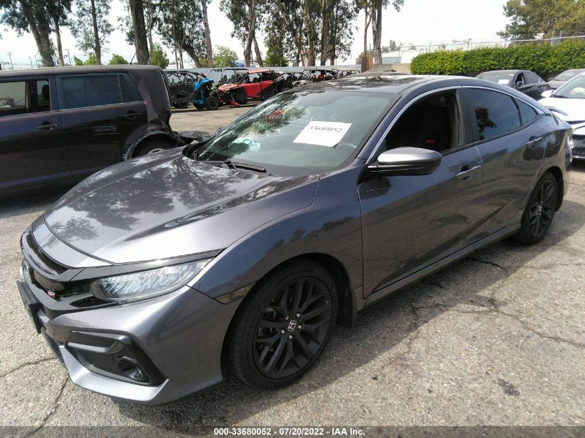 2020 HONDA CIVIC SI SEDAN 2HGFC1E55LH707365