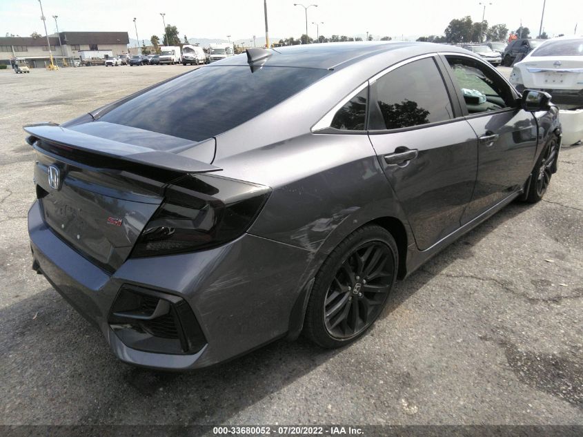 2020 HONDA CIVIC SI SEDAN 2HGFC1E55LH707365