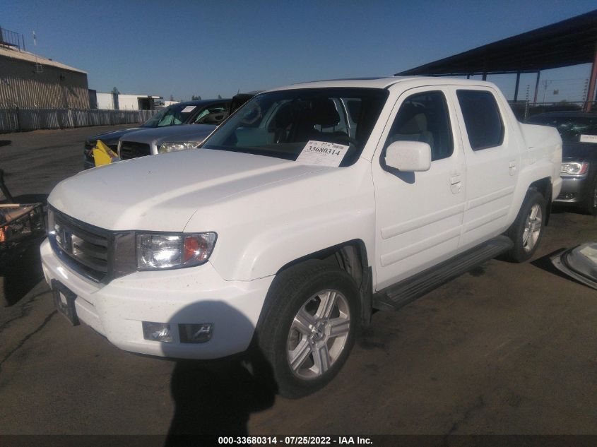 2013 HONDA RIDGELINE RTL 5FPYK1F55DB014903